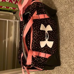 Under Armor Soccer Crossbody bag, Pink and black